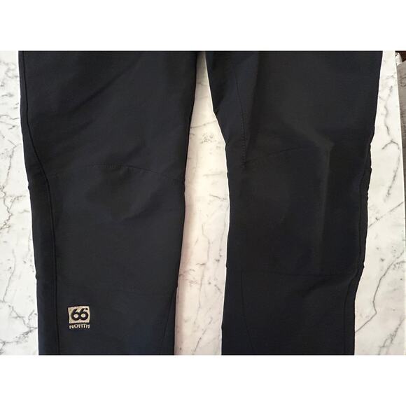 66* North 66 Degrees Eldborg Womens hiking pants Black Shell Trousers XXL 2XL - Picture 5 of 12